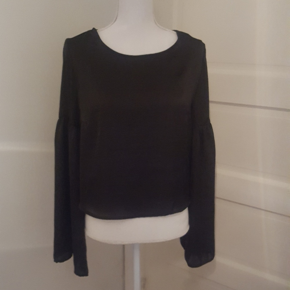 Black dress shirt